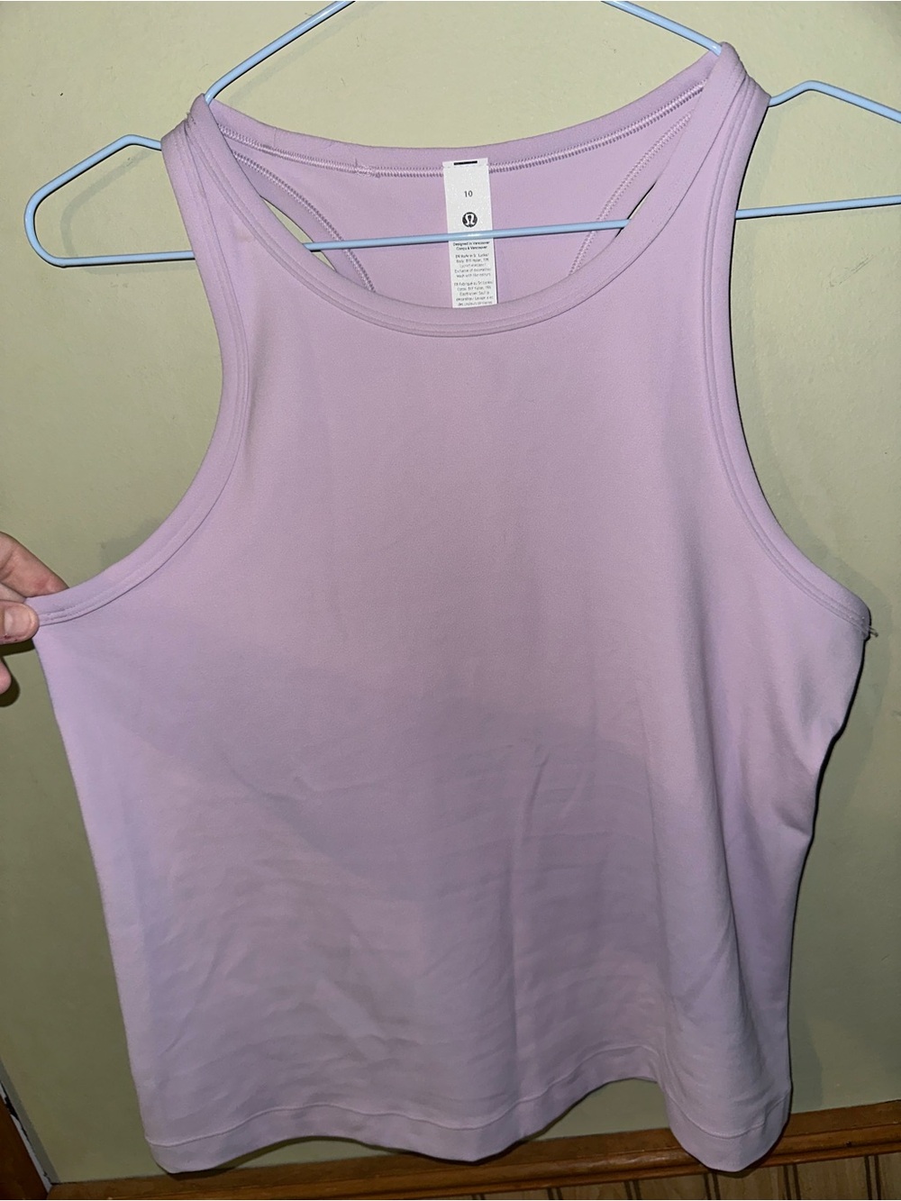 Lululemon Align Waist Length Racerback in Lilac Play - Picture 2 of 6